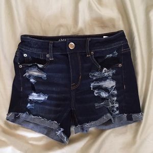 American Eagle lady/junior denim shorts